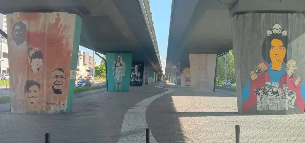 Граффити в Варшаве. Фото из архива Андрея Архипенко