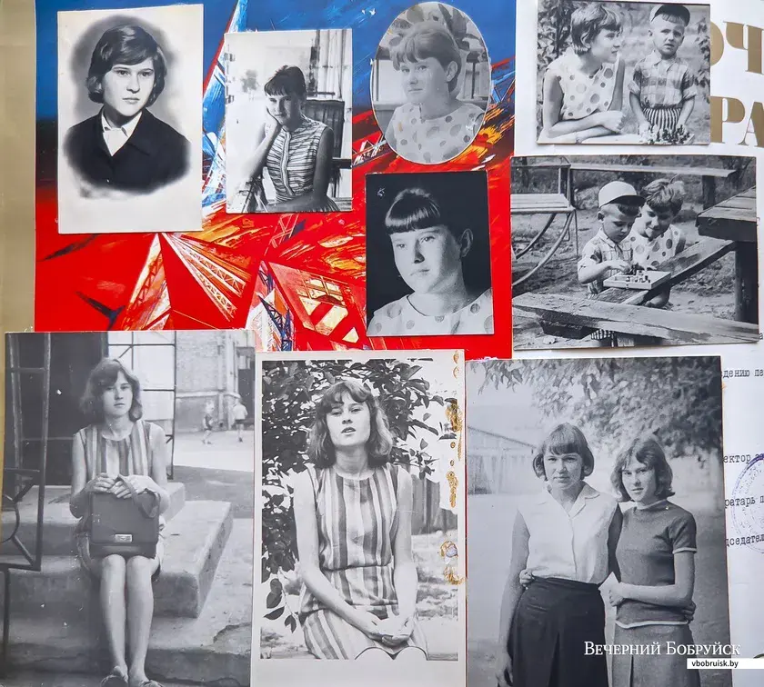 09.06.2021. Бобруйск. Фото из личного архива жительницы дома №64 на улице Интернациональной Галины Александровны Бодрой. Галина Бодрая в школьные годы.