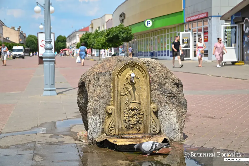 14.07.2021. Бобруйск. Жаркий июльский день в Бобруйске. Улица Социалистическая