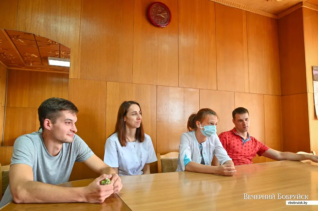 06.07.2021. Бобруйск. Выездная бригада врачей городской поликлиники №1