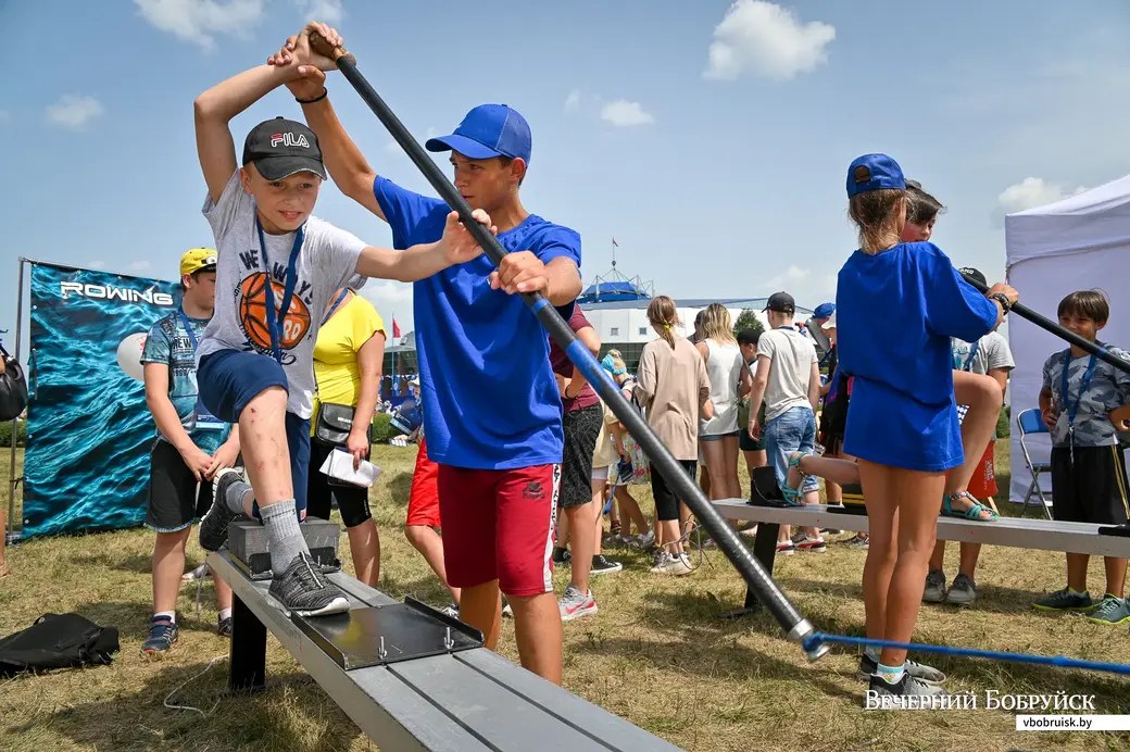 17.07.2021. Бобруйск. Праздник спорта на «Бобруйск-Арене» в рамках культурно-спортивного фестиваля «Вытокі. Крок да Алiмпу».