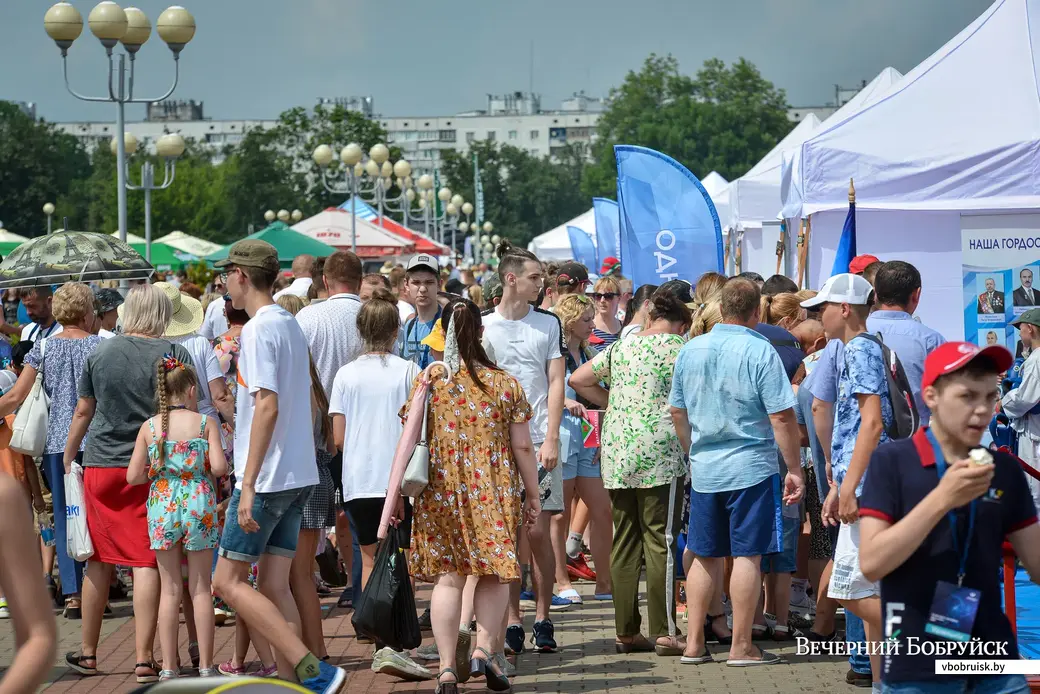 17.07.2021. Бобруйск. Праздник спорта на «Бобруйск-Арене» в рамках культурно-спортивного фестиваля «Вытокі. Крок да Алiмпу».