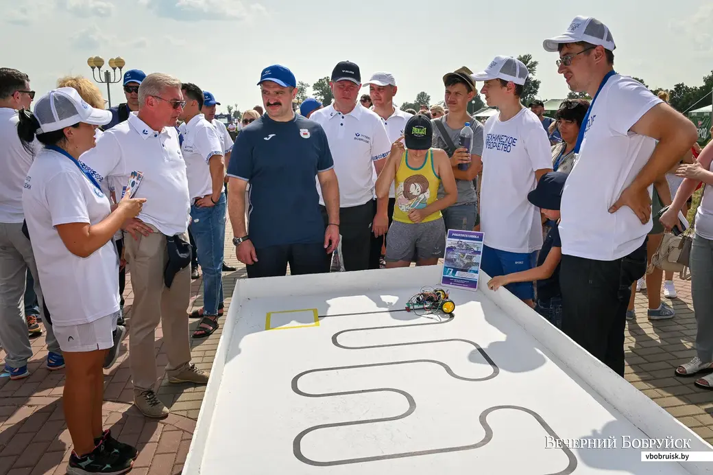 17.07.2021. Бобруйск. Праздник спорта на «Бобруйск-Арене» в рамках культурно-спортивного фестиваля «Вытокі. Крок да Алiмпу».