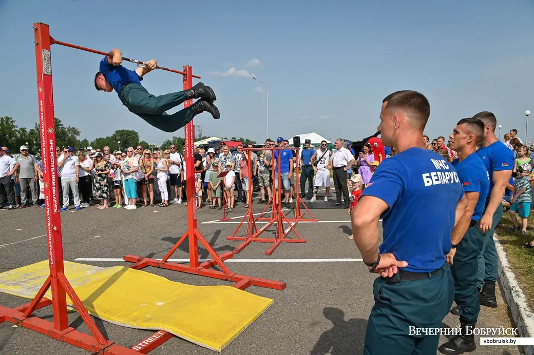17.07.2021. Бобруйск. Праздник спорта на «Бобруйск-Арене» в рамках культурно-спортивного фестиваля «Вытокі. Крок да Алiмпу».