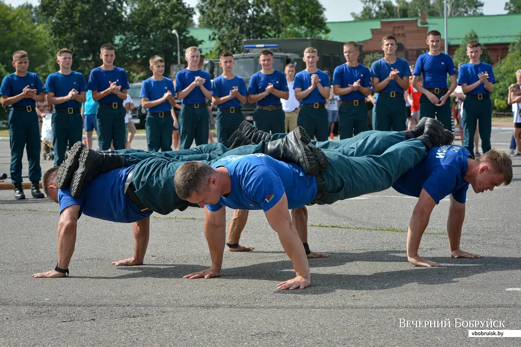 17.07.2021. Бобруйск. Праздник спорта на «Бобруйск-Арене» в рамках культурно-спортивного фестиваля «Вытокі. Крок да Алiмпу».