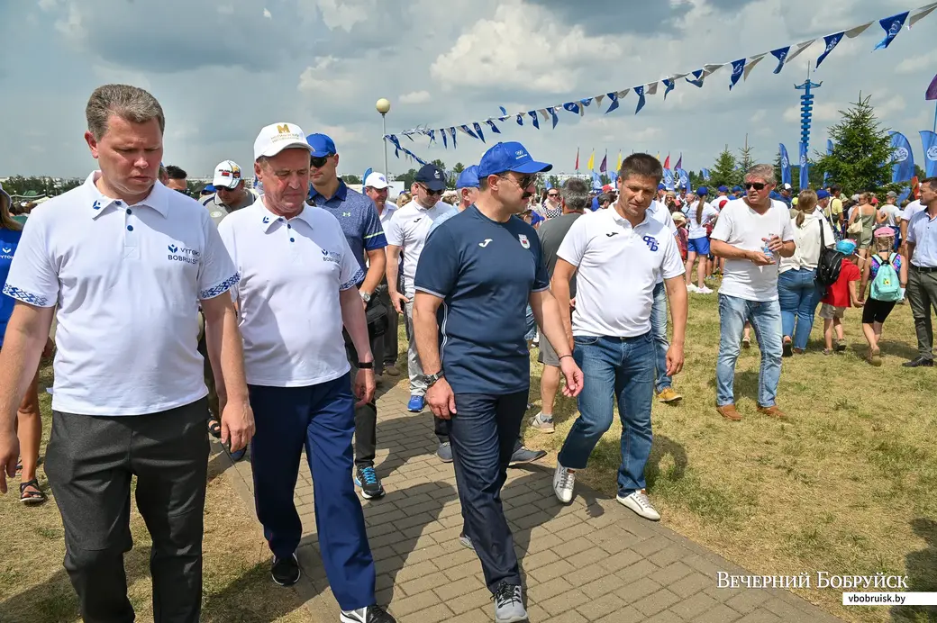 17.07.2021. Бобруйск. Праздник спорта на «Бобруйск-Арене» в рамках культурно-спортивного фестиваля «Вытокі. Крок да Алiмпу».