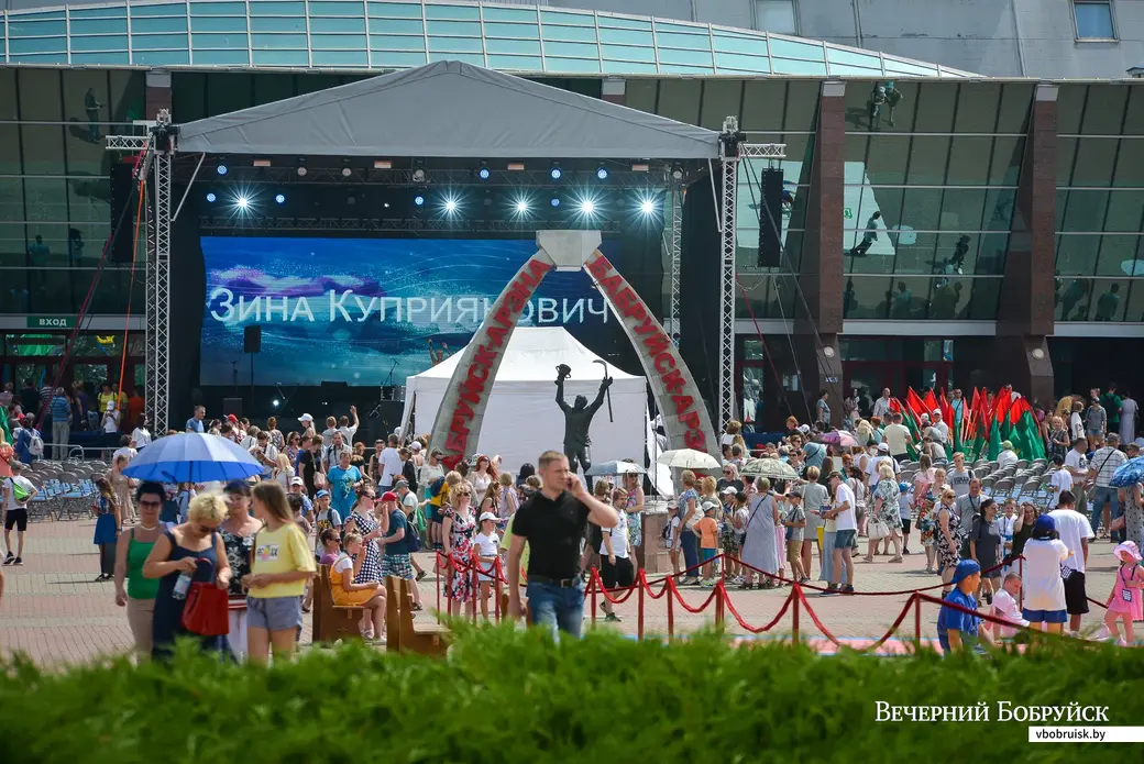 17.07.2021. Бобруйск. Праздник спорта на «Бобруйск-Арене» в рамках культурно-спортивного фестиваля «Вытокі. Крок да Алiмпу».