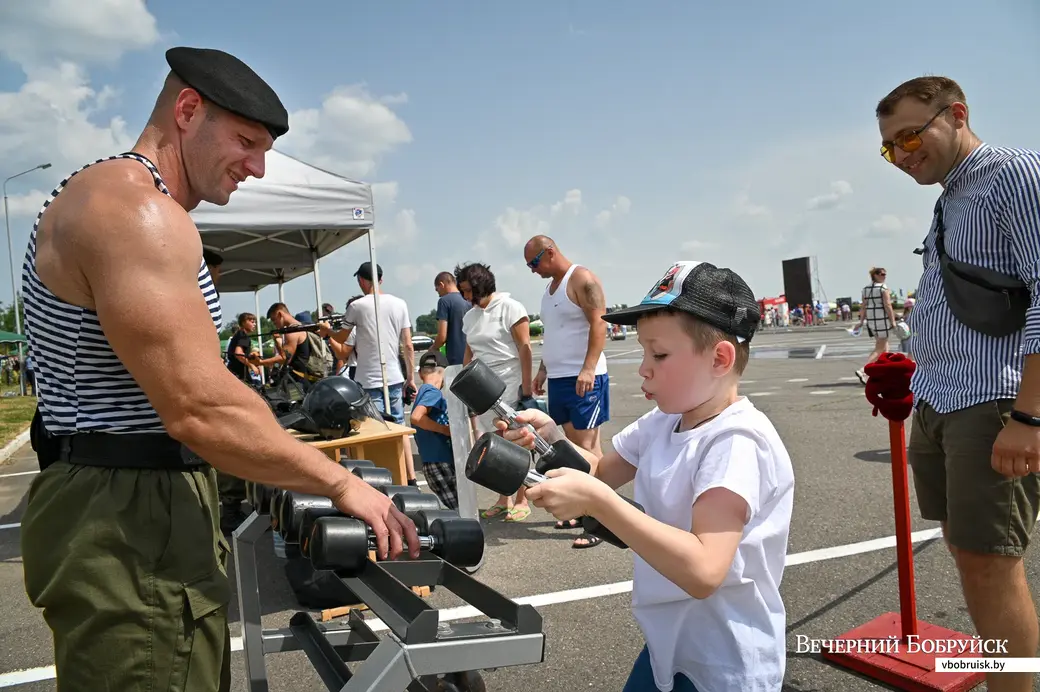 17.07.2021. Бобруйск. Праздник спорта на «Бобруйск-Арене» в рамках культурно-спортивного фестиваля «Вытокі. Крок да Алiмпу».