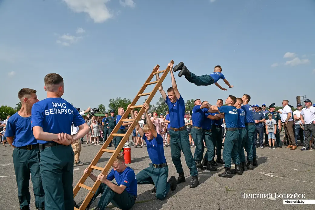 17.07.2021. Бобруйск. Праздник спорта на «Бобруйск-Арене» в рамках культурно-спортивного фестиваля «Вытокі. Крок да Алiмпу».