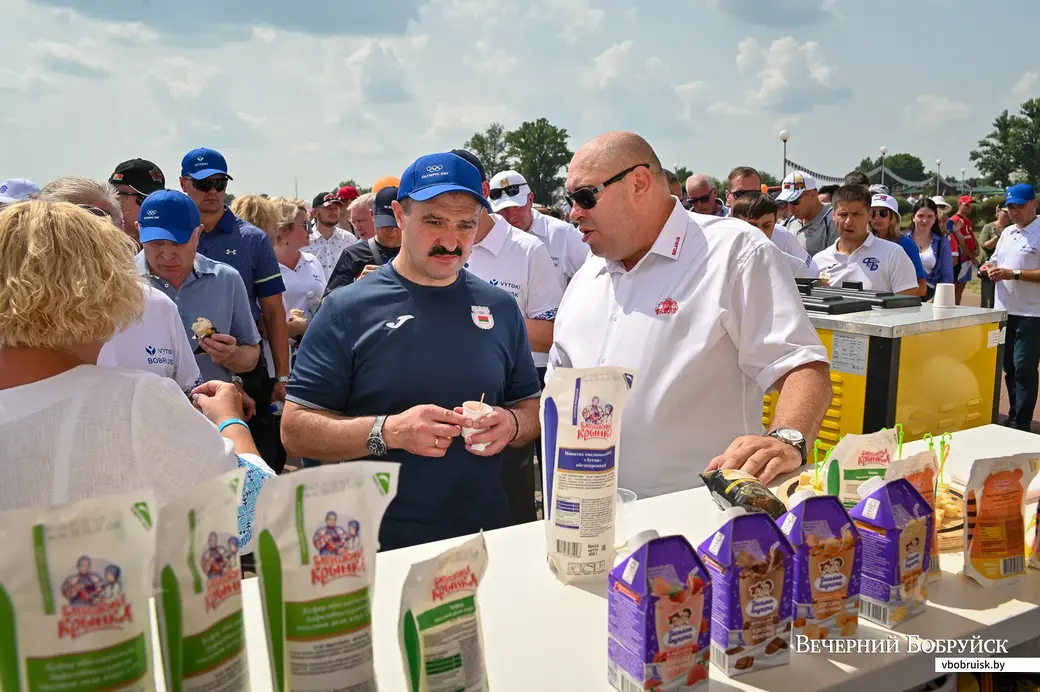17.07.2021. Бобруйск. Праздник спорта на «Бобруйск-Арене» в рамках культурно-спортивного фестиваля «Вытокі. Крок да Алiмпу».