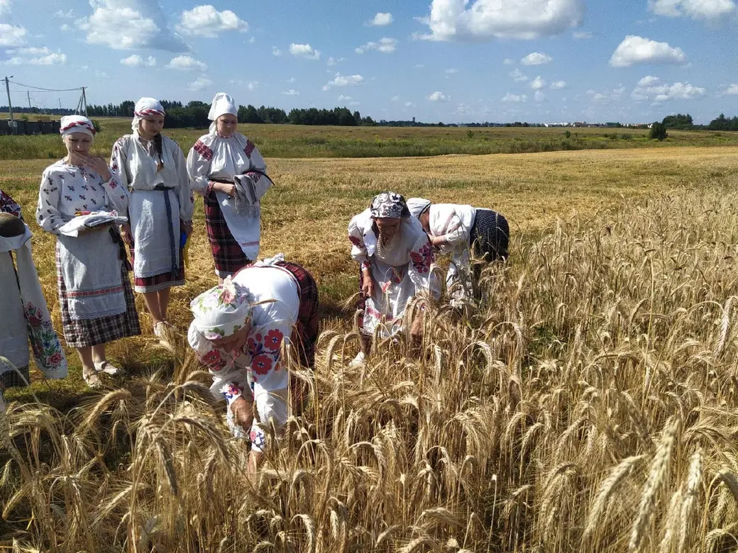 Удзельнікі ансамбля «Крынічанька» палацу культуры Палыкавічаў. Фота: «Прыдняпроўская ніва».