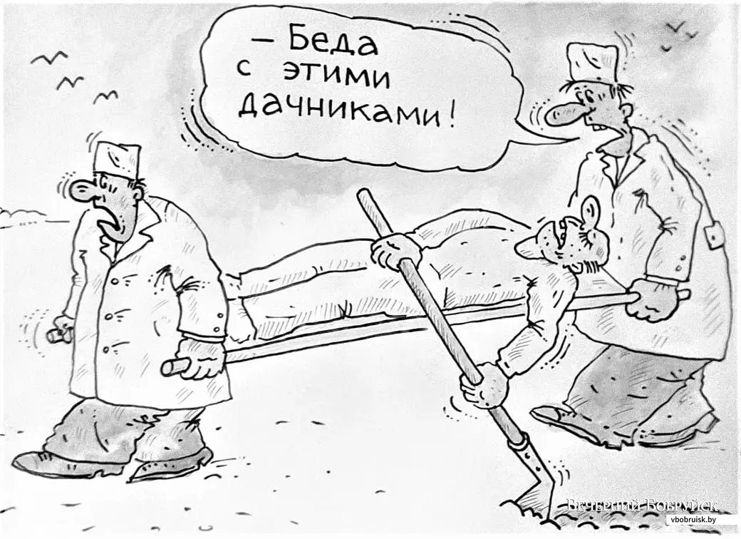 Карикатура Евгения Буловы.