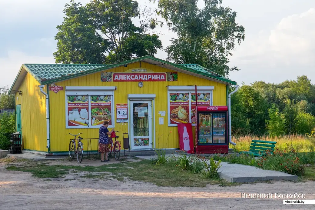 Бобруйский район. Поселок Брожа. В частной «Александрине», хотя и меньшей по площади, выбор значительно больший и не отличается от городских магазинов.