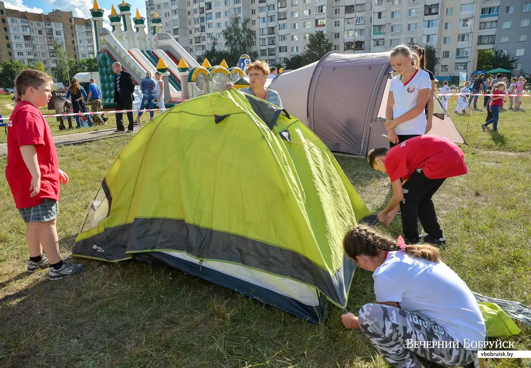 02.09.2016, Бобруйск. Детский праздник Первомайского района. Презентация кружков и объединений по интересам.