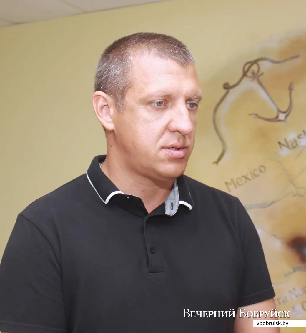 Начальник главного управления строительства Бобруйского завода КПД Юрий Турко.