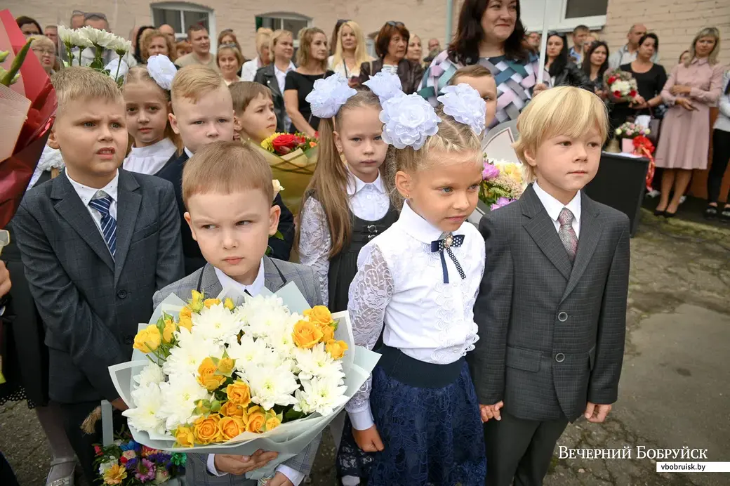 01.09.2021. Бобруйск. День знаний 1 сентября в гимназии №3 г.Бобруйска