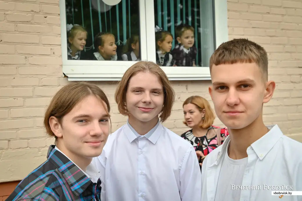 01.09.2021. Бобруйск. День знаний 1 сентября в гимназии №3 г.Бобруйска