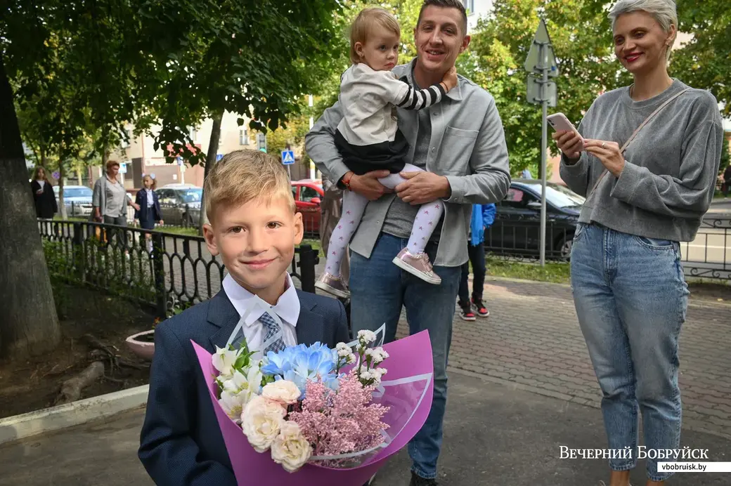 01.09.2021. Бобруйск. День знаний 1 сентября в гимназии №3 г.Бобруйска