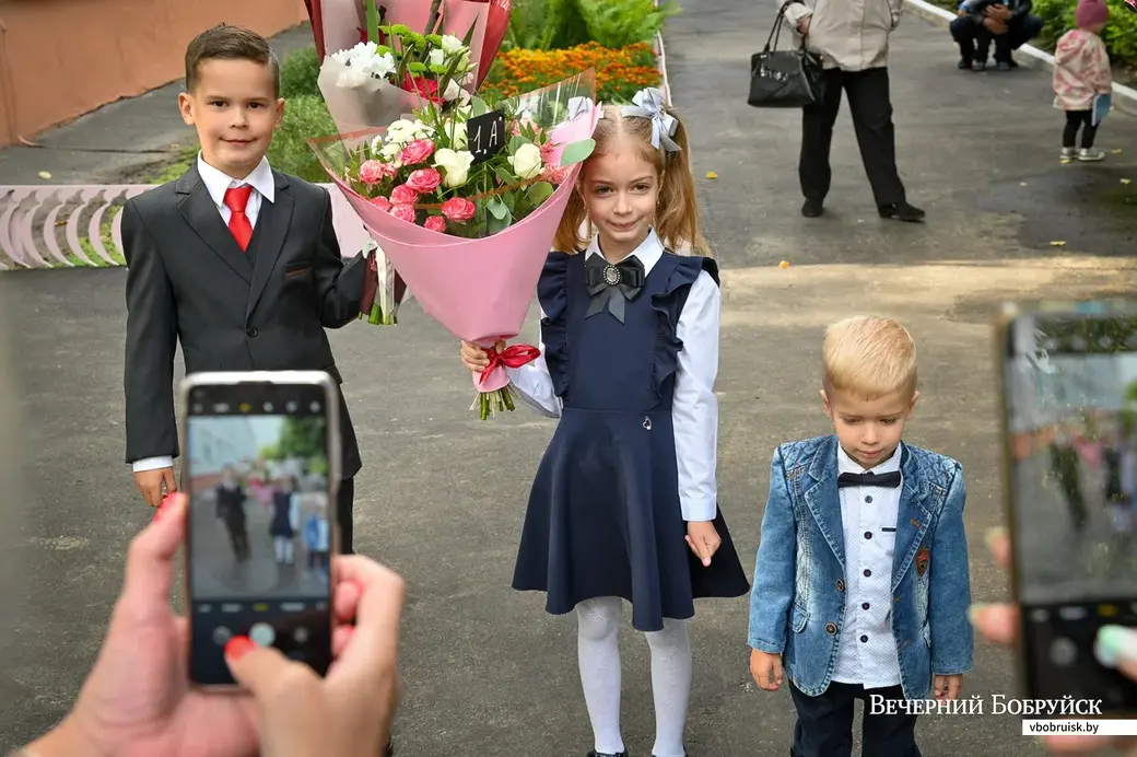 01.09.2021. Бобруйск. День знаний 1 сентября в гимназии №3 г.Бобруйска