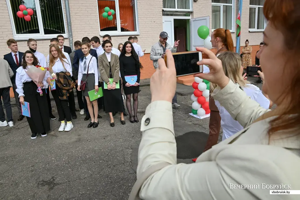 01.09.2021. Бобруйск. День знаний 1 сентября в гимназии №3 г.Бобруйска