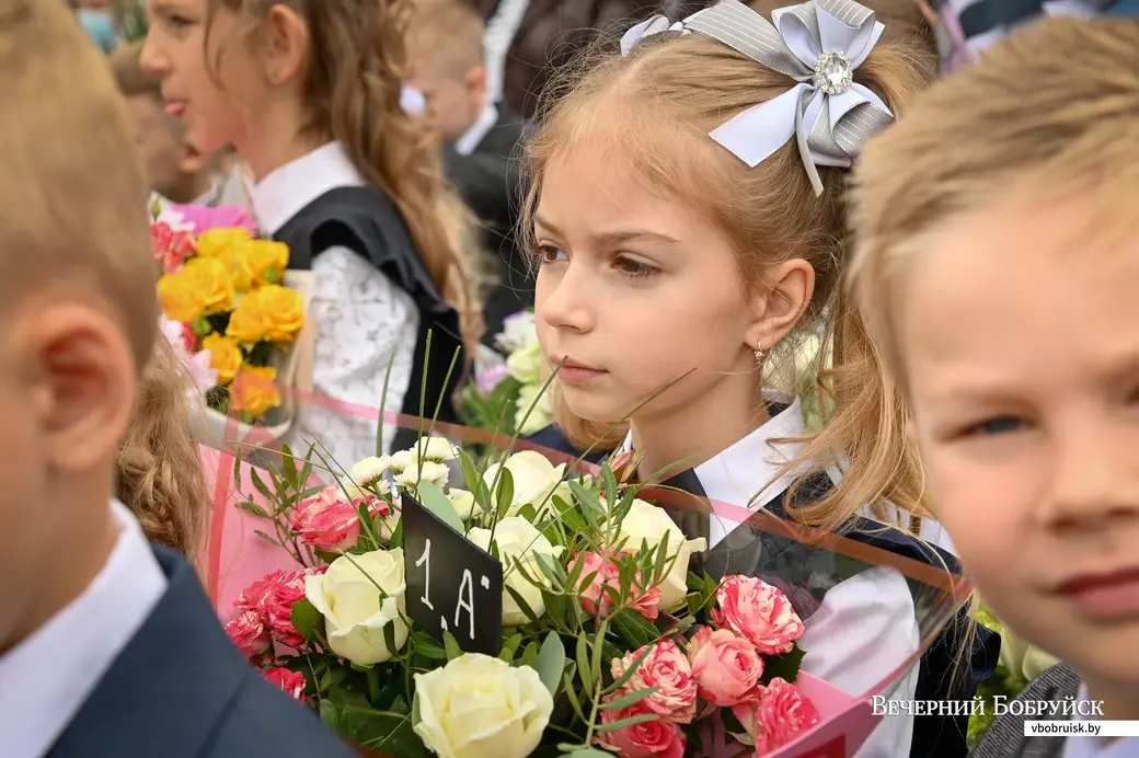 01.09.2021. Бобруйск. День знаний 1 сентября в гимназии №3 г.Бобруйска