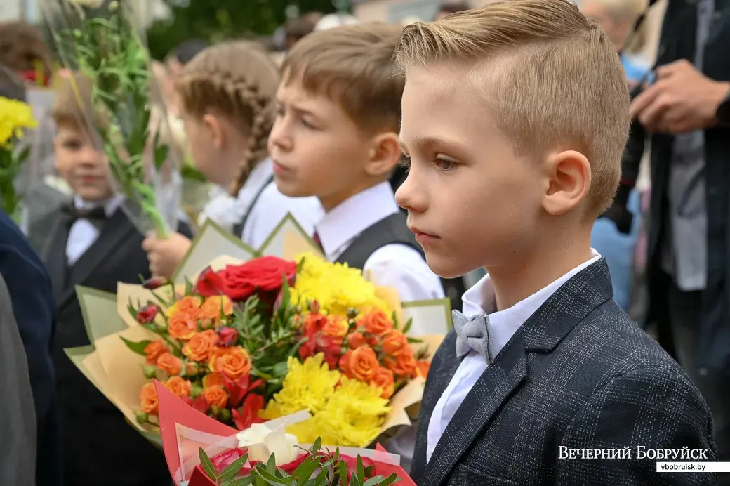 01.09.2021. Бобруйск. День знаний 1 сентября в гимназии №3 г.Бобруйска