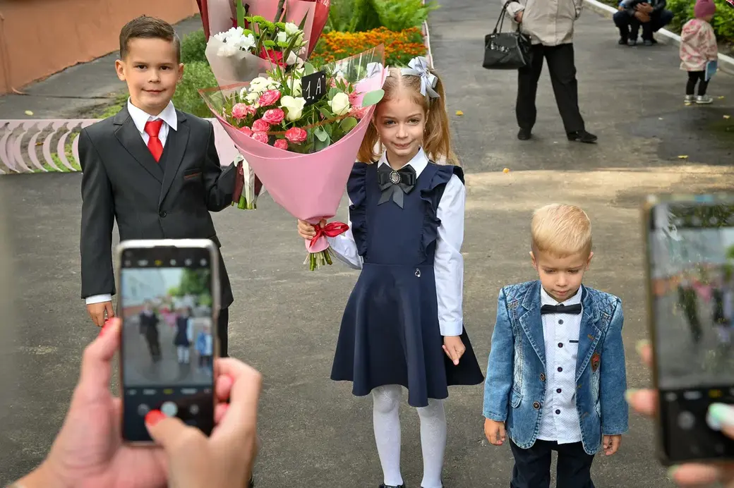 День знаний 1 сентября. Фото из архива «ВБ».