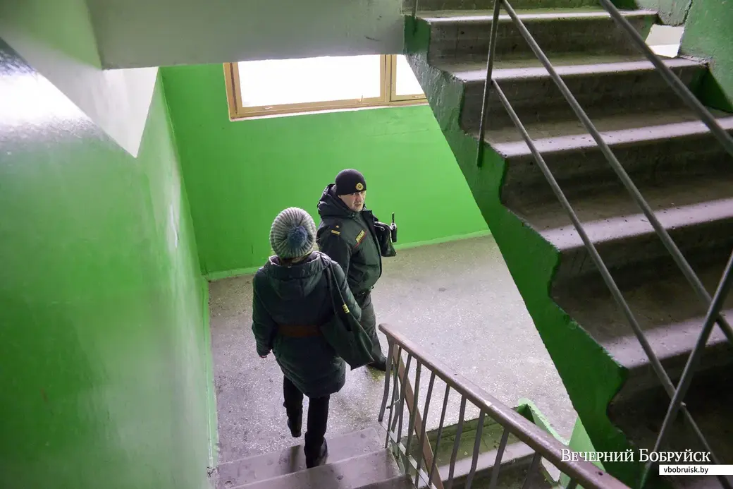 16.02.2017, Бобруйск. Старший участковый инспектор СОПОП №3 Сергей Каранкевич, майор милиции. Фото используется в качестве иллюстрации