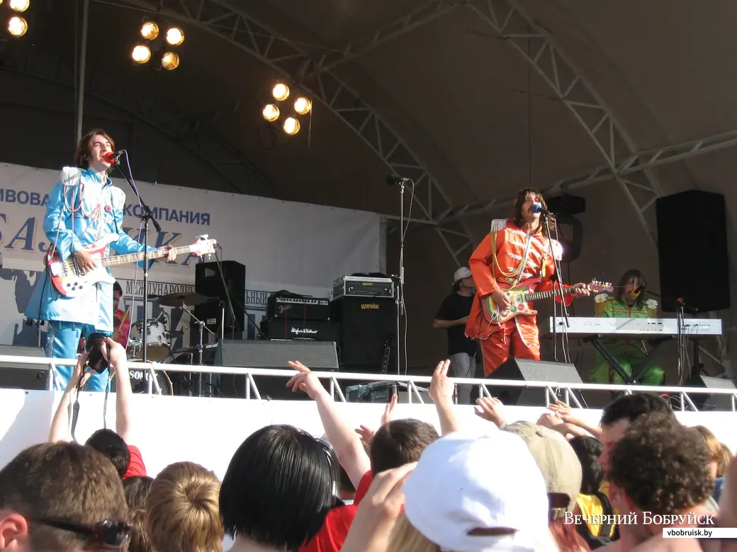 Фестиваль «Beatles forever» в разгаре. Минск, 2007 год.