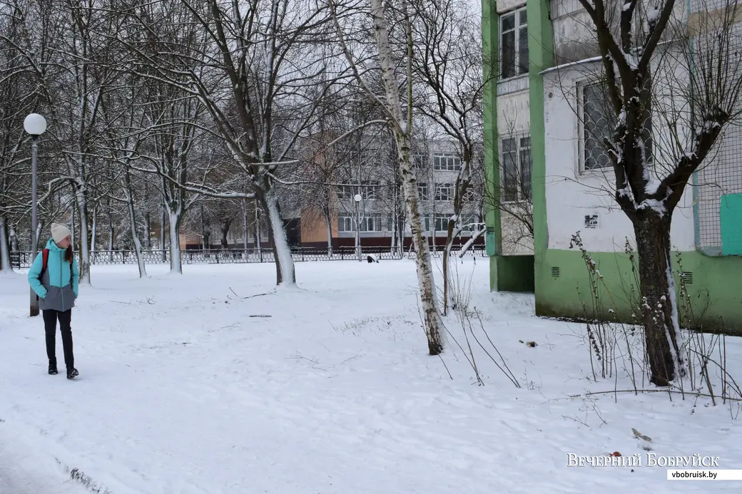 Бобруйск, район Орджоникидзе - Рокоссовского, зима 2021. Фото читателей.