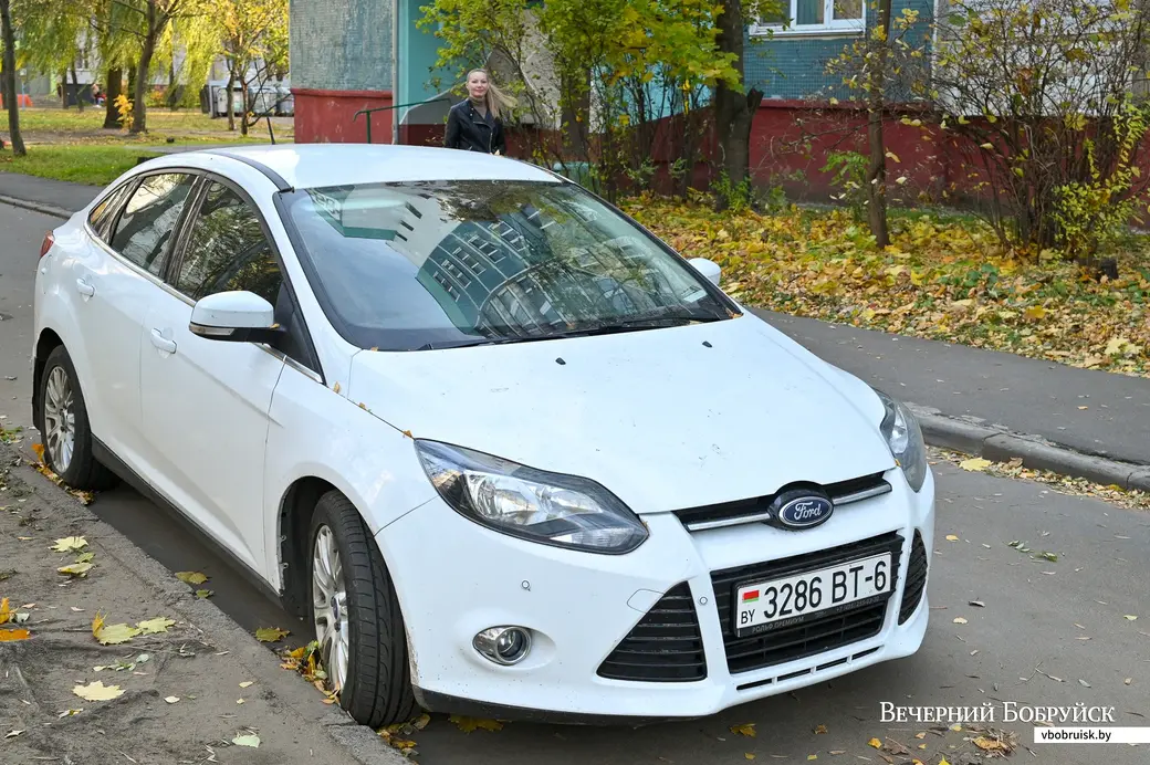 21.10.2021. Бобруйск. Ольга Белобородая и Ford Focus III