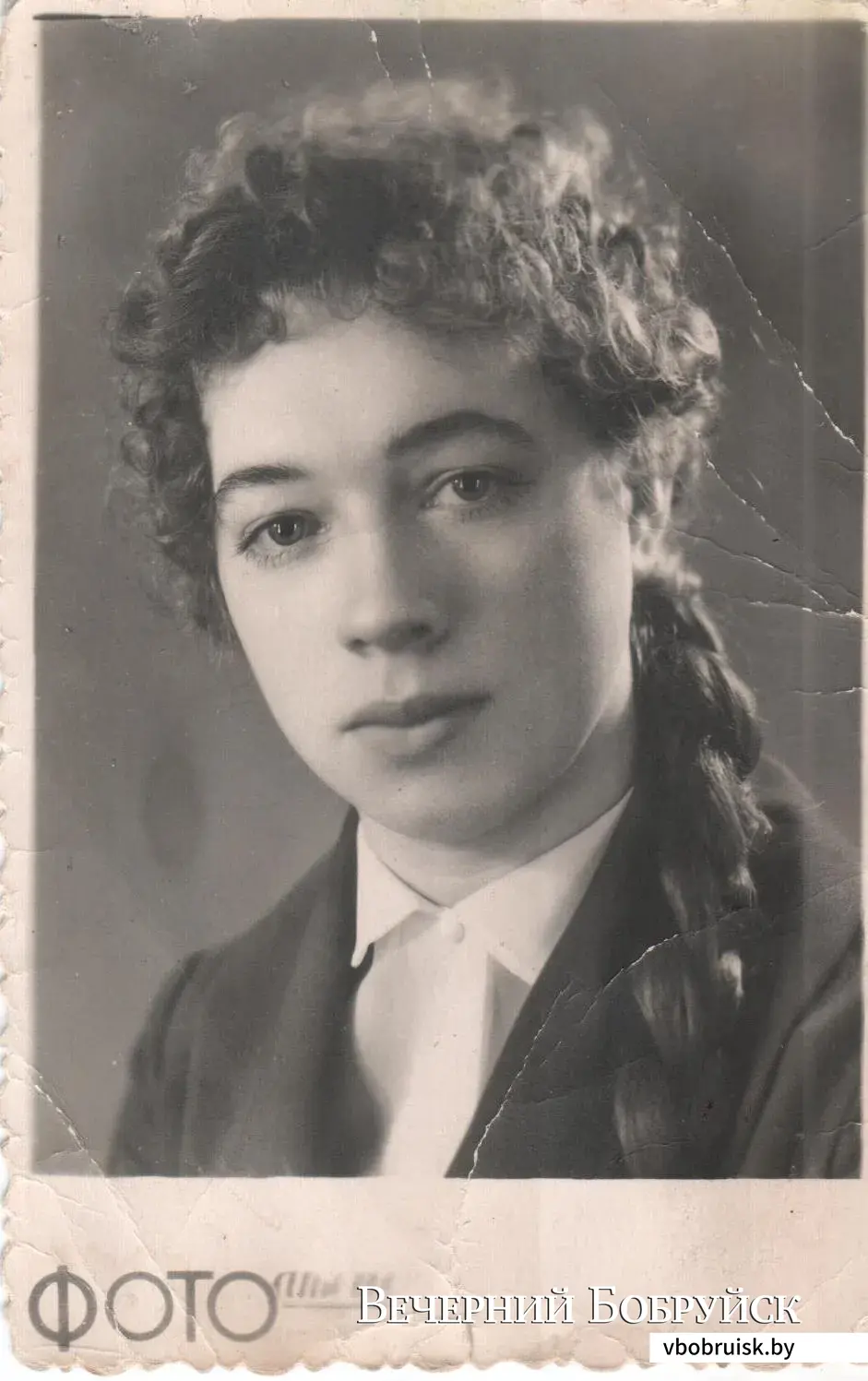 20-летняя Клава во время учебы в медучилище, 1960 год.