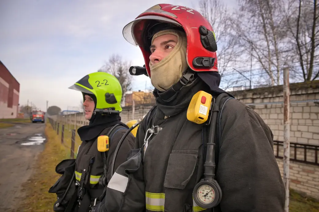 04.11.2021. Бобруйск. Учения подразделений Бобруйского горрайотдела по ЧС на объектах ОАО «Белшина»