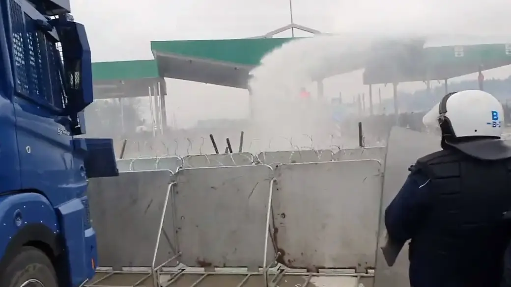 Скриншот видео Минобороны Польши