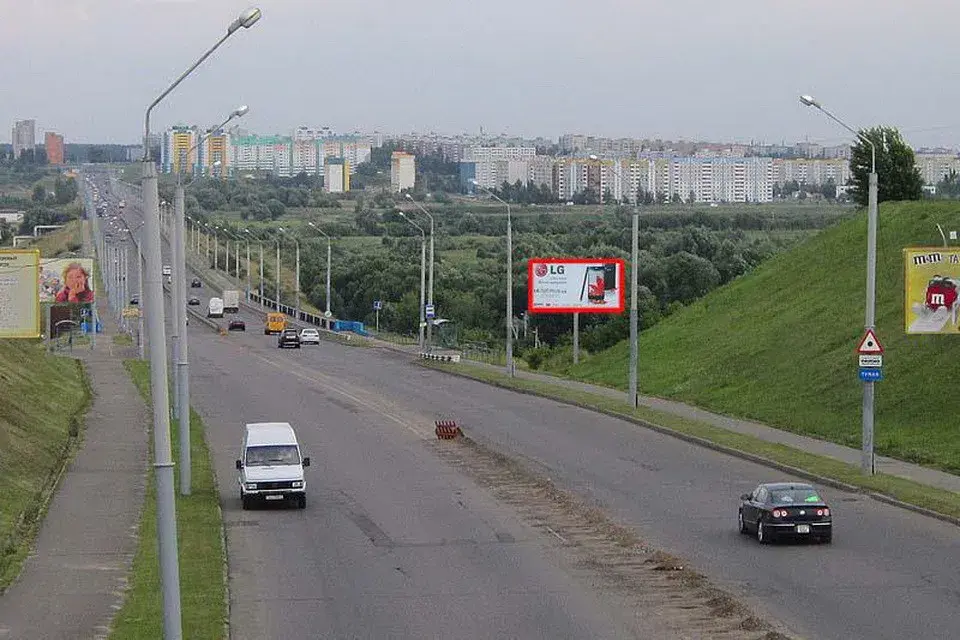 Новый мост в Могилеве. Место предполагаемого суицида