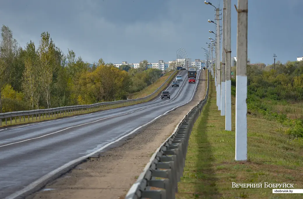 22.09.2016, Бобруйск. Рогачевская улица. Дорога на Титовский мост.