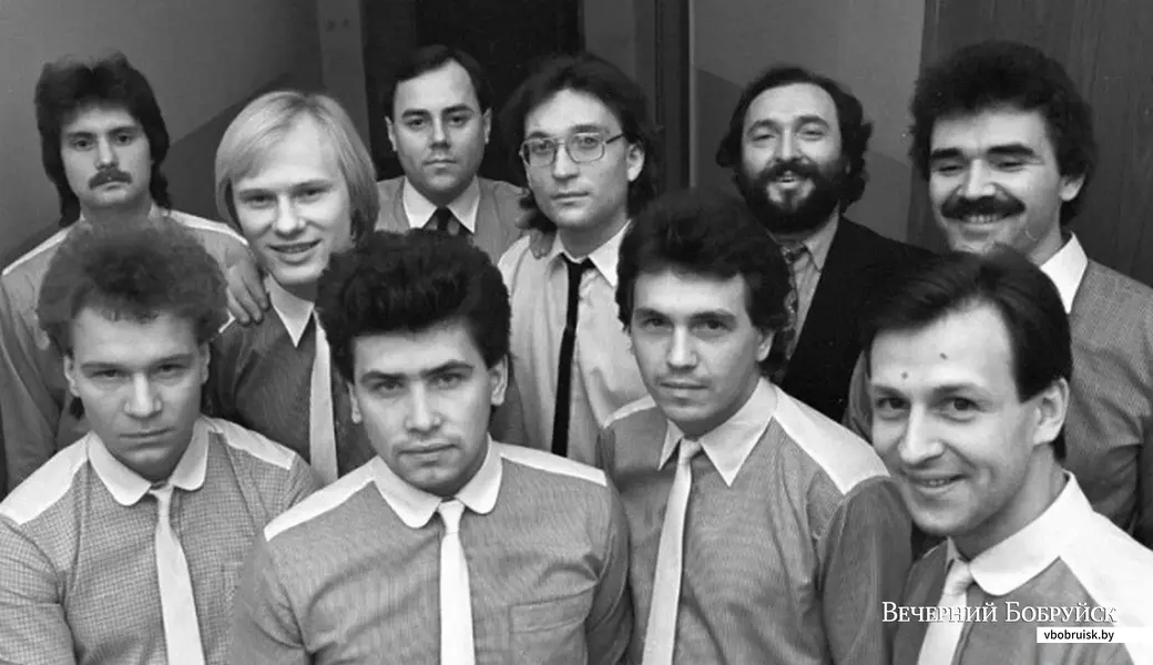 Николай Расторгуев в составе ВИА «Лейся песня» , 1984 год