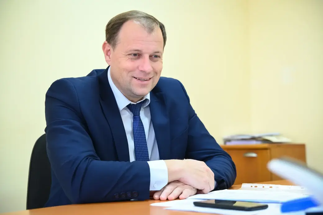 Директор УП «Красный пищевик-Славгород» Андрей Голенков.