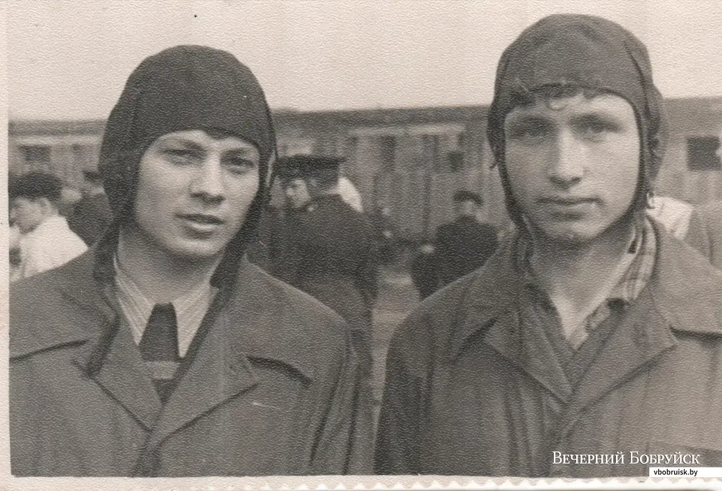 Иван с другом, Георгием Говоровским, 1958 год.