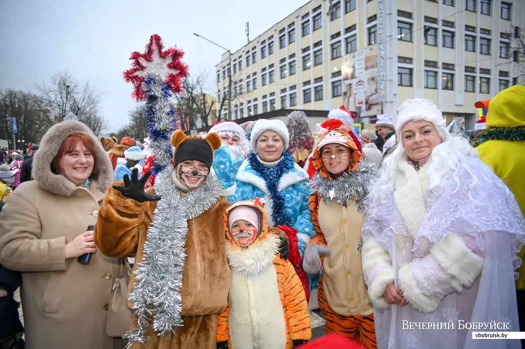 Традиционное шествие новогодних сказочных персонажей пройдет в Бобруйске. Фото их архива «ВБ».