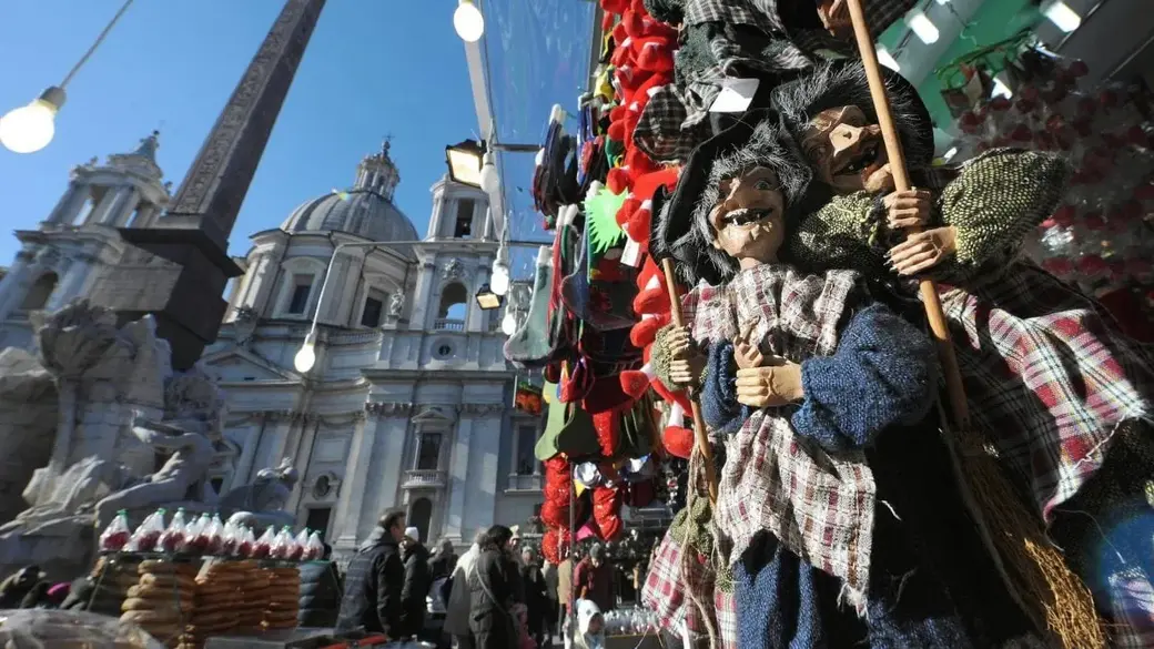 Итальянская фея Бефана. Фото italian-traditions.com