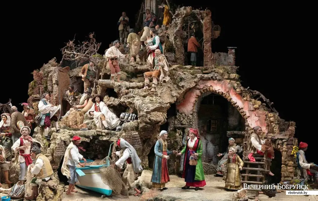 Элемент традиционного «большого» Presepe. Фото gazettadinapoli.it