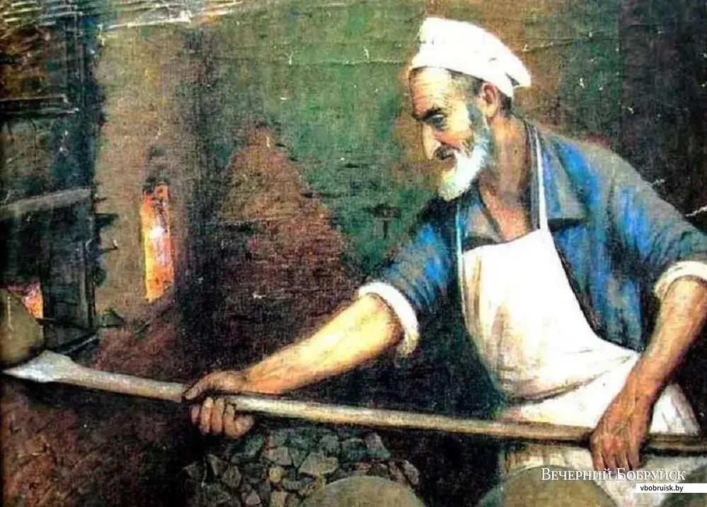 Юдель Пэн, картина «Еврей-пекарь», 1921 год.