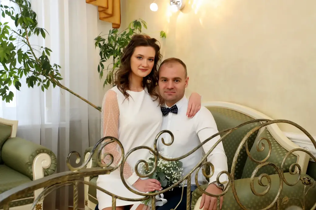 22.01.2022, Бобруйск. Юлия Фицук и Денис Леонтьев