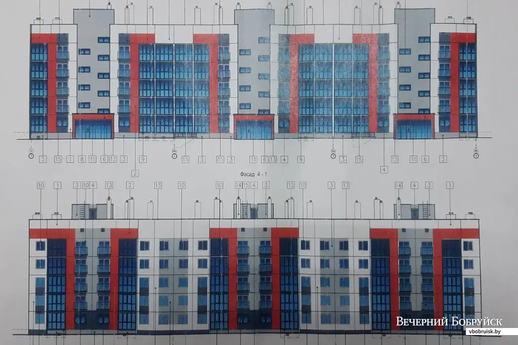 Так будет выглядеть дом на пересечении Бахарова и Октябрьской