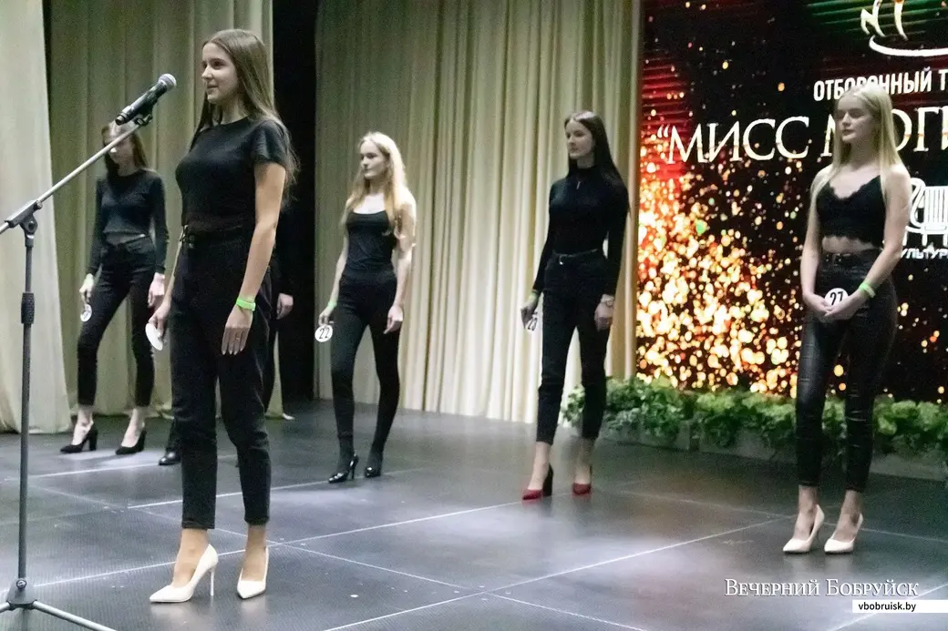 26.01.2022 г. Могилев, ДК области. Первый этап областного конкурса красоты «Мисс Могилев-2022».
