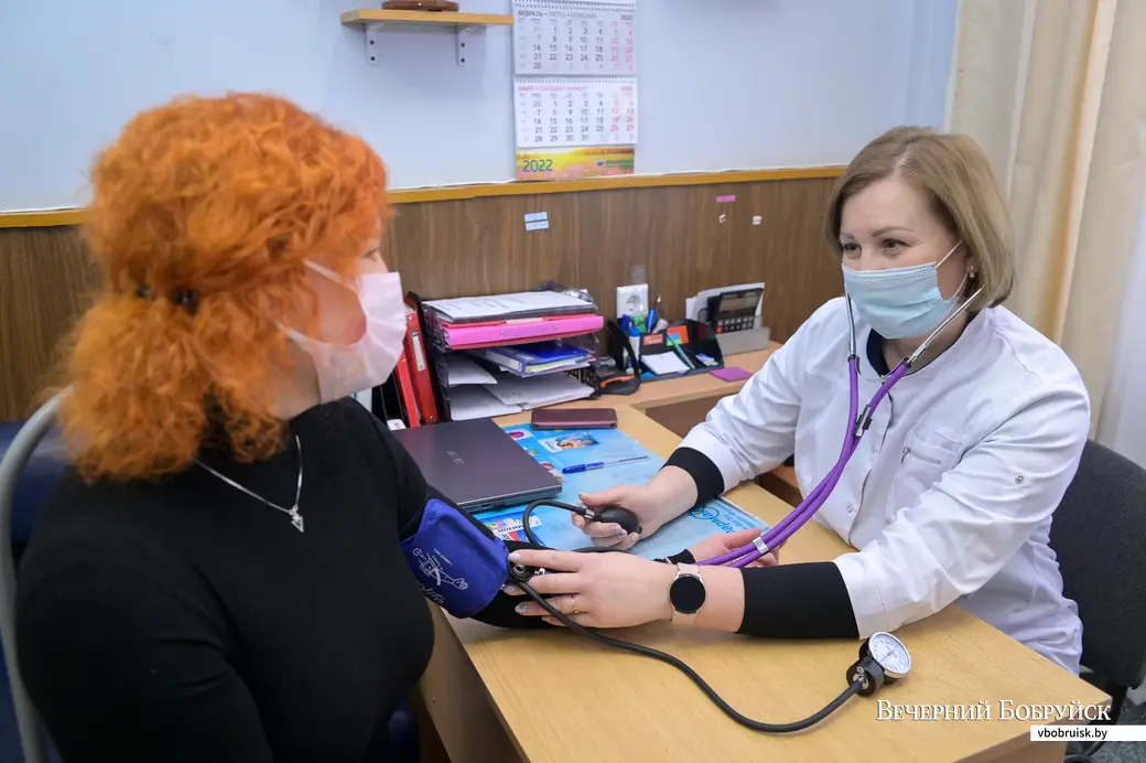 27.01.2022. Бобруйск. Врач-терапевт санатория «Шинник» Татьяна Цыбуленко.