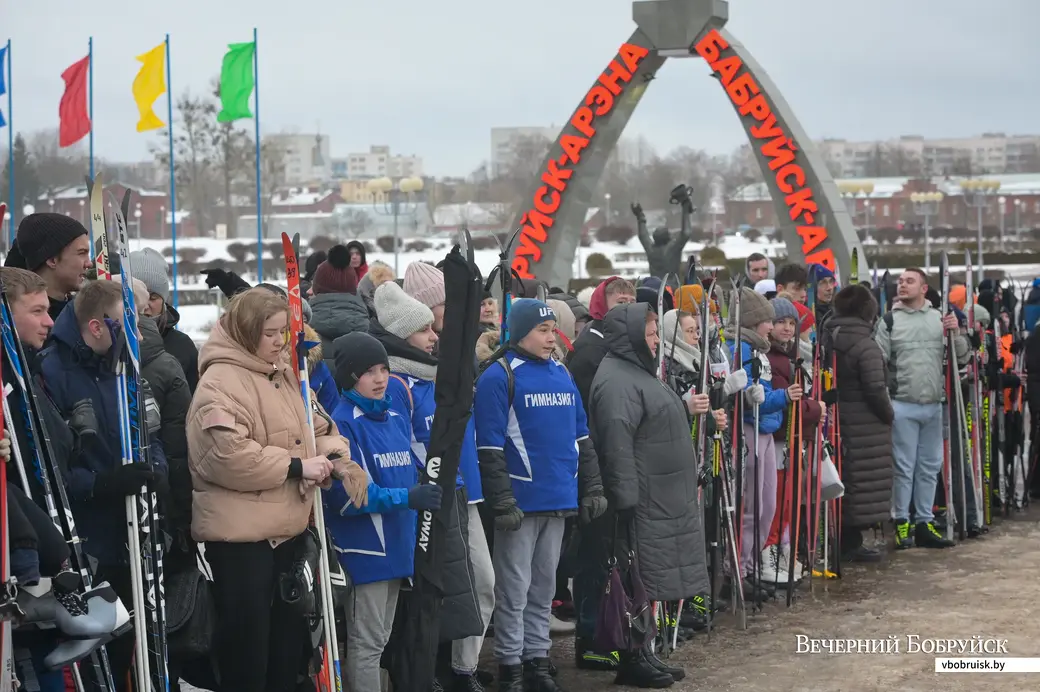 29.01.2022. Бобруйск. Городской зимний спортивный праздник
«Бобруйская лыжня - 2022»