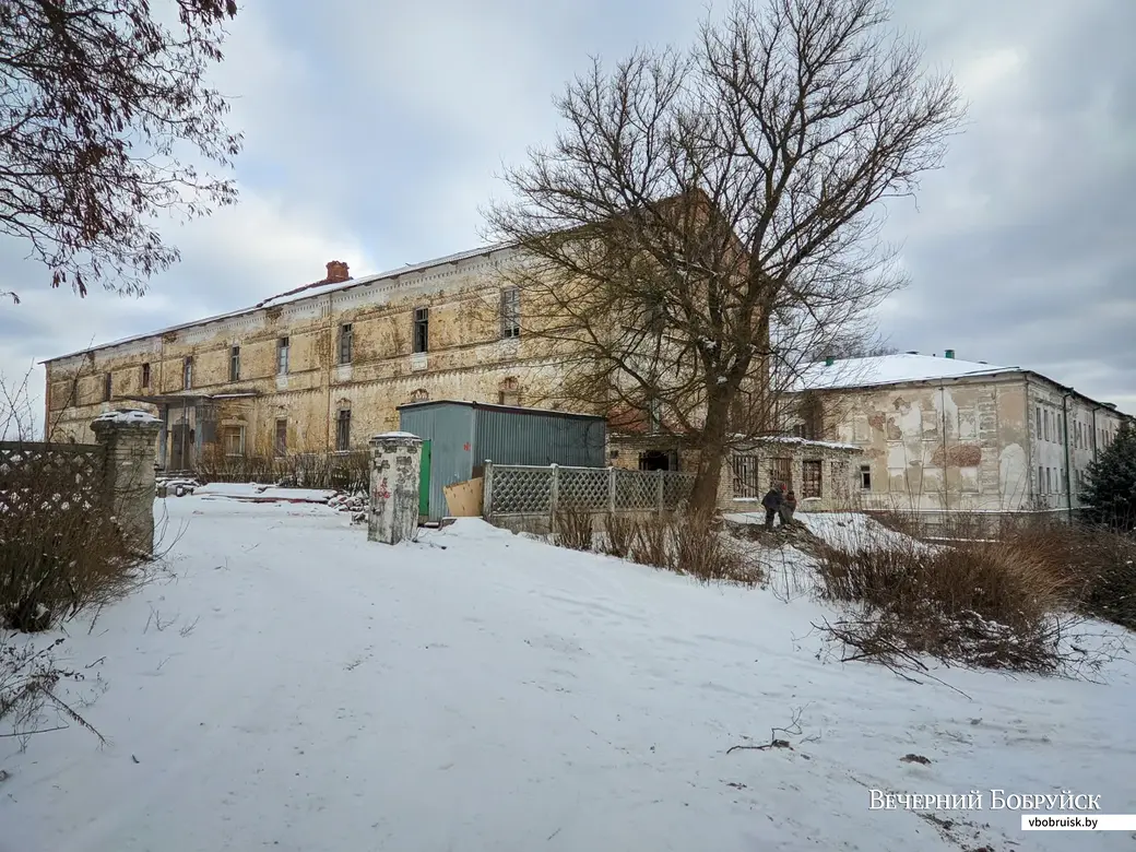 26.01.2022. Бобруйск. Здание бывшей казармы в Бобруйской крепости