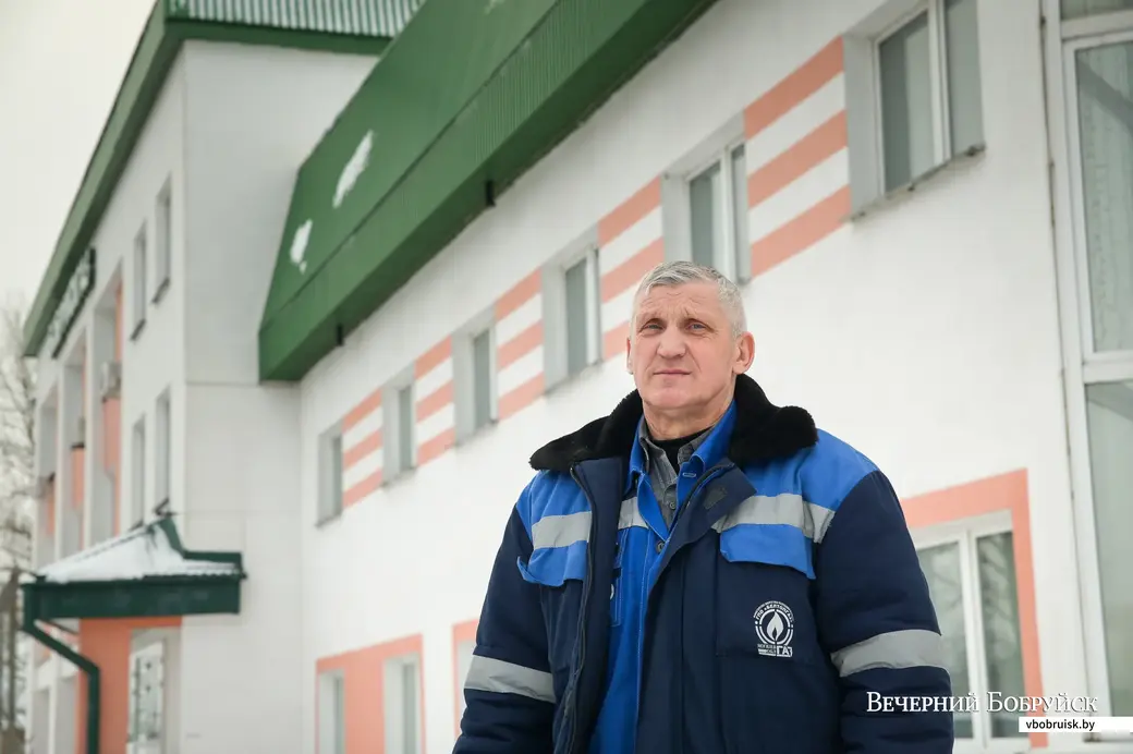 02.02.2022. Бобруйск. Слесарь ПУ «Бобруйскгаз» РУП «Могилевоблгаз» Александр Клименков.